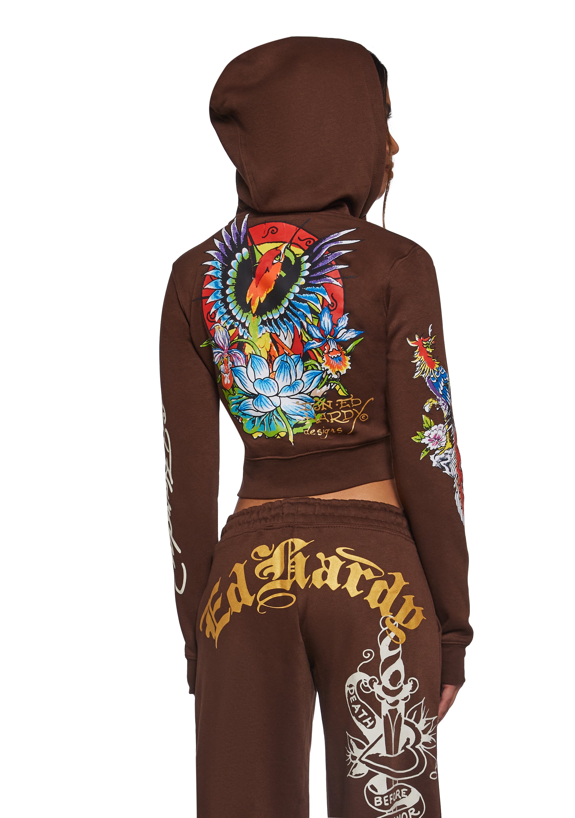 Phoenix Zip Front Hoodie