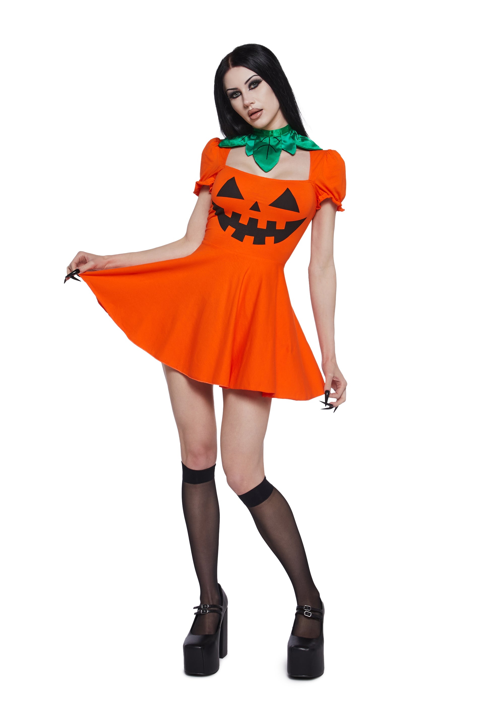 Happy Pumpkin Mini Dress