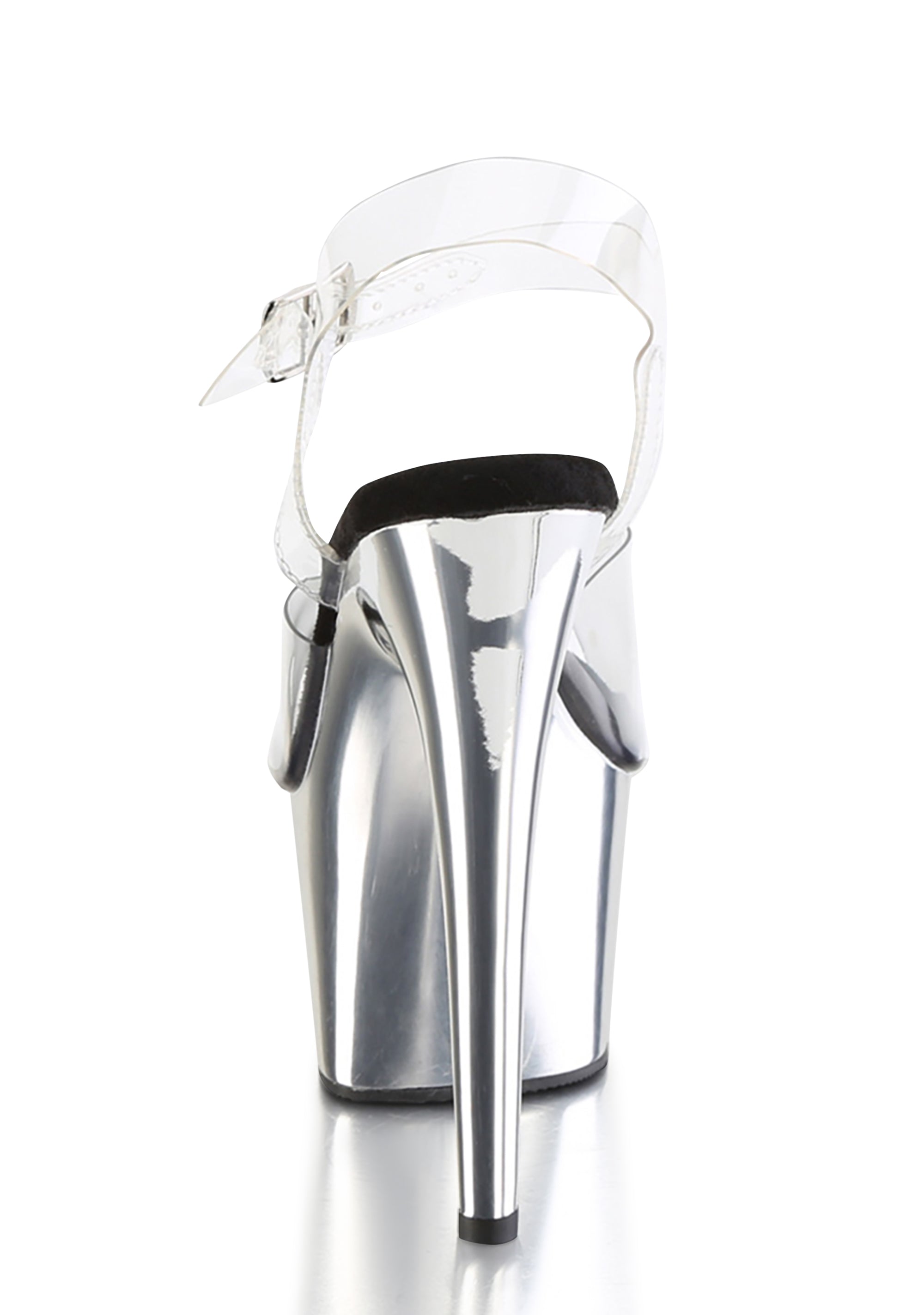 Pleaser Women's Adore-708 Sandal - 7 Inch Heel With 2.75 Inch Platform, Ankle Strap