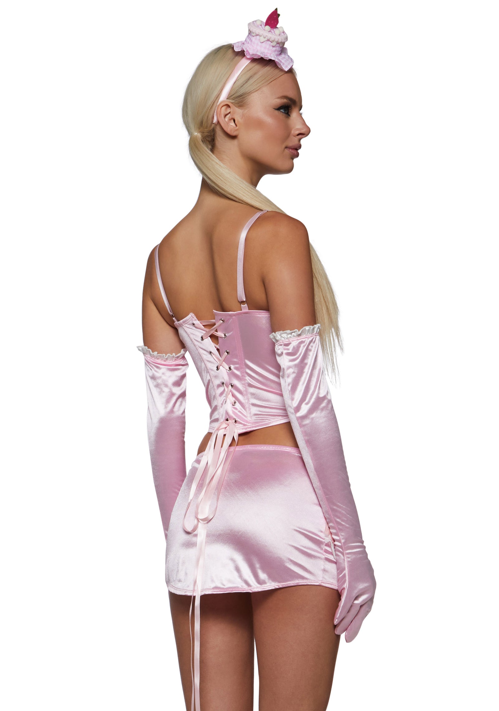 Sexy Cake Corset Halloween Costume with Hat