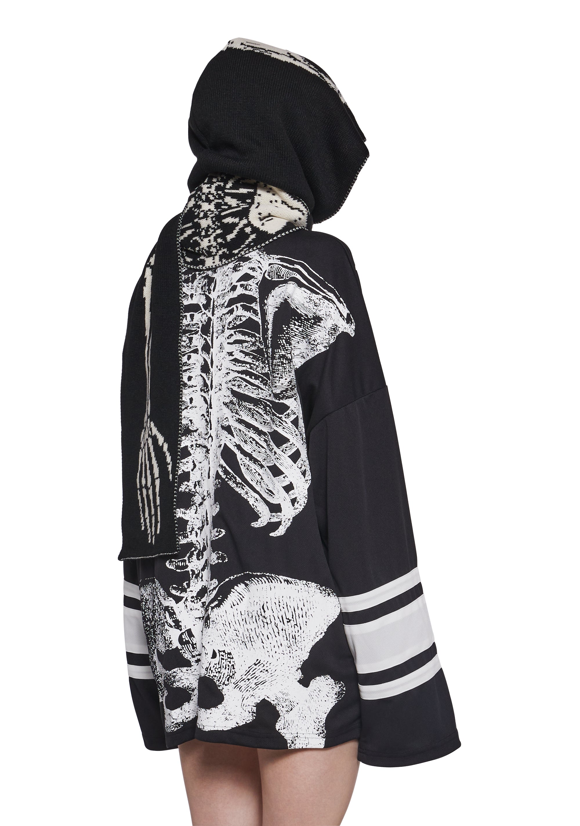 Haunted Scarf With Hood
