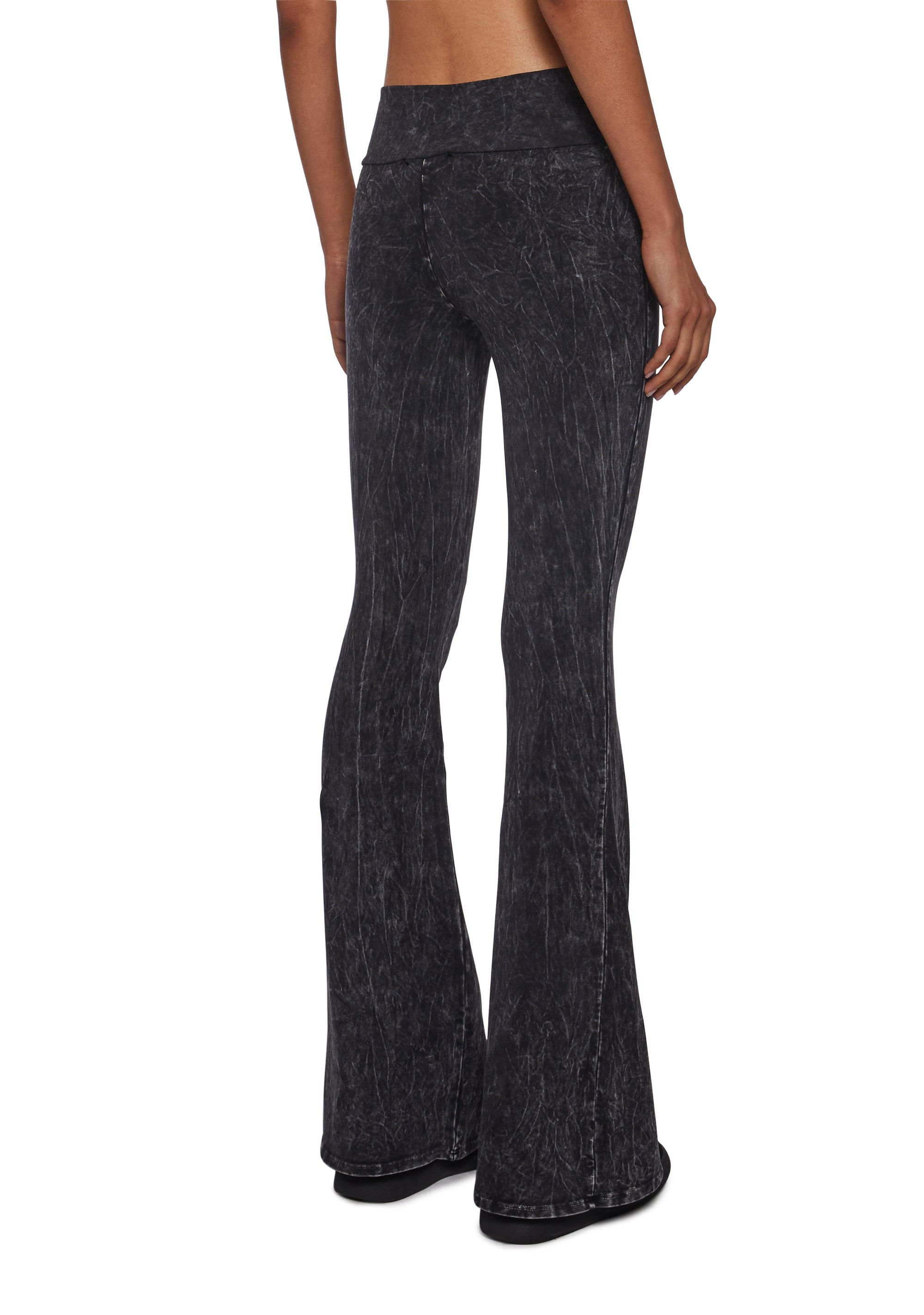Synth Ideology Flared Pants - Black