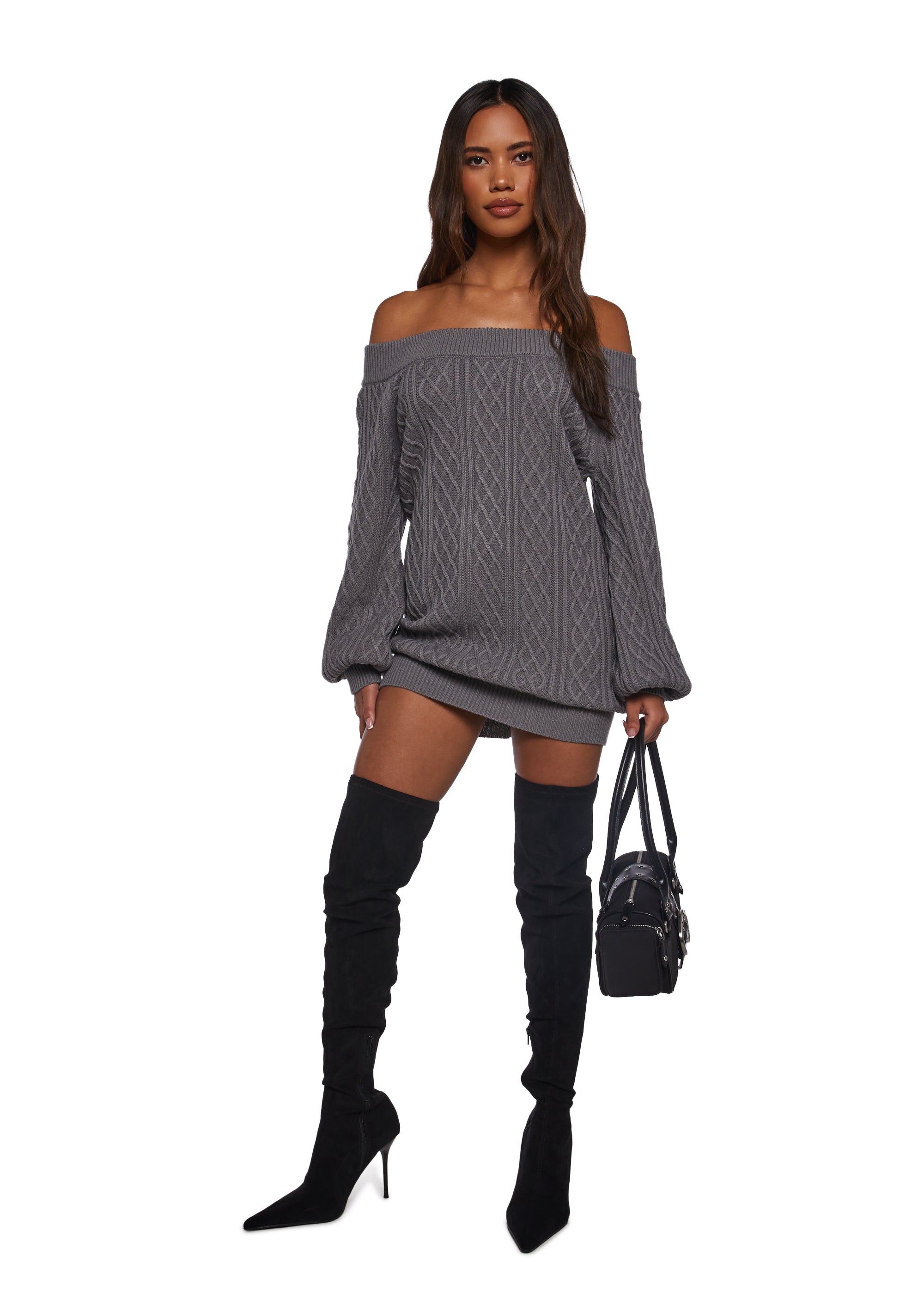 Romantasy Sweater Mini Dress - alternate