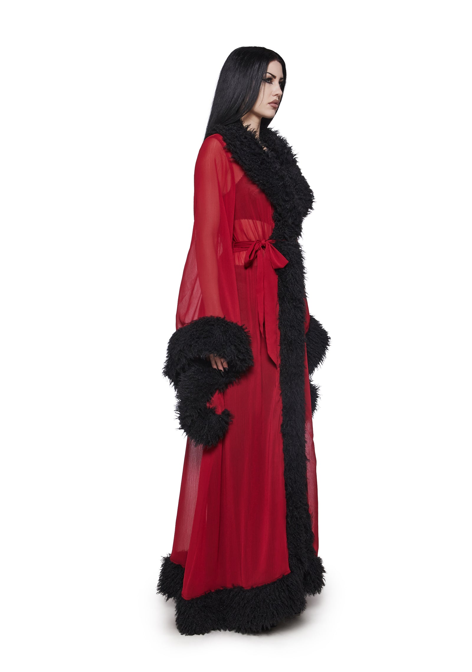 three|dark red