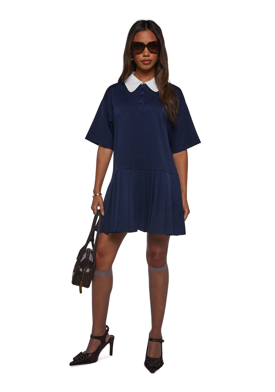 Rich Taste Polo Shift Dress - alternate
