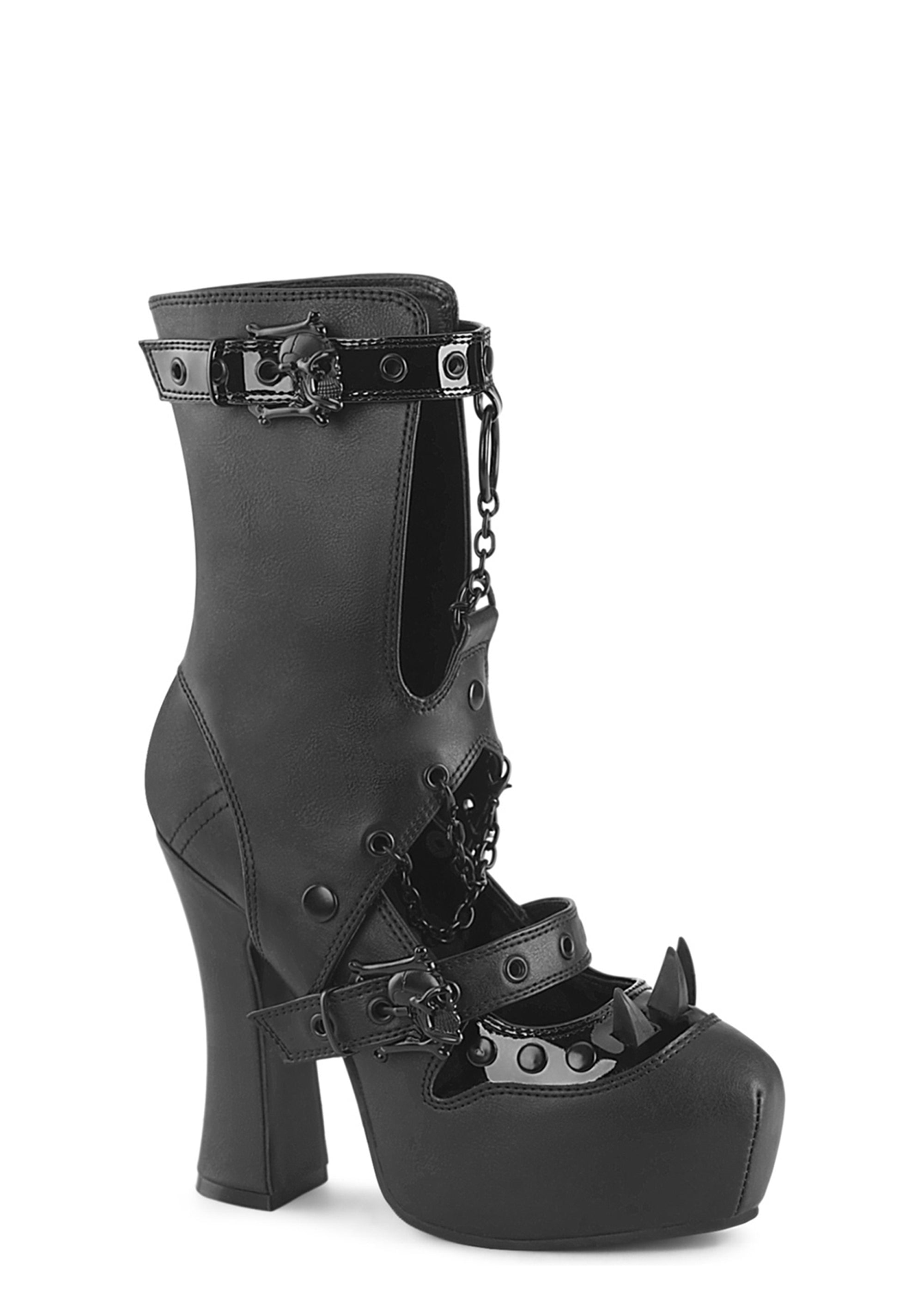 Demon-13 Platform Mary Jane Pumps