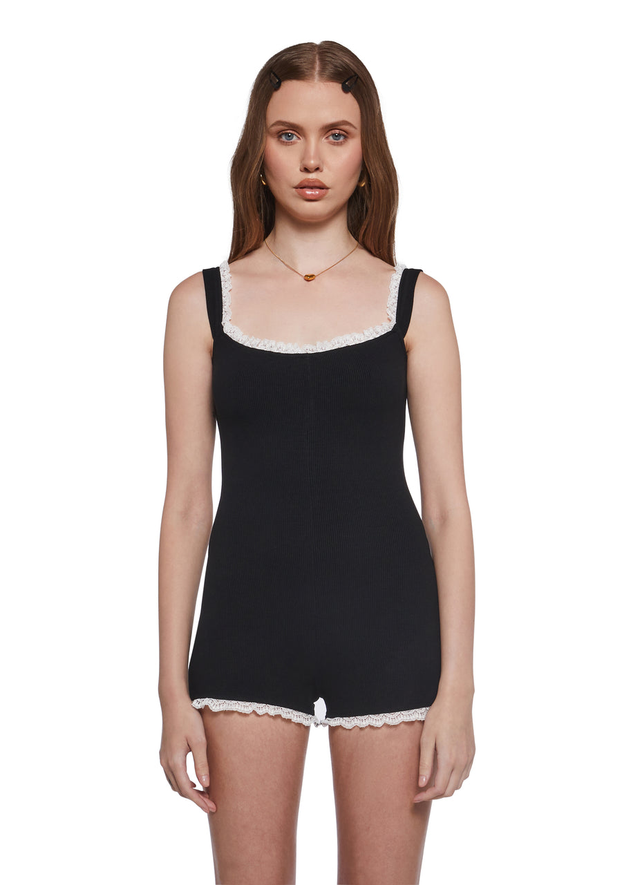 Fashionista Knit Romper