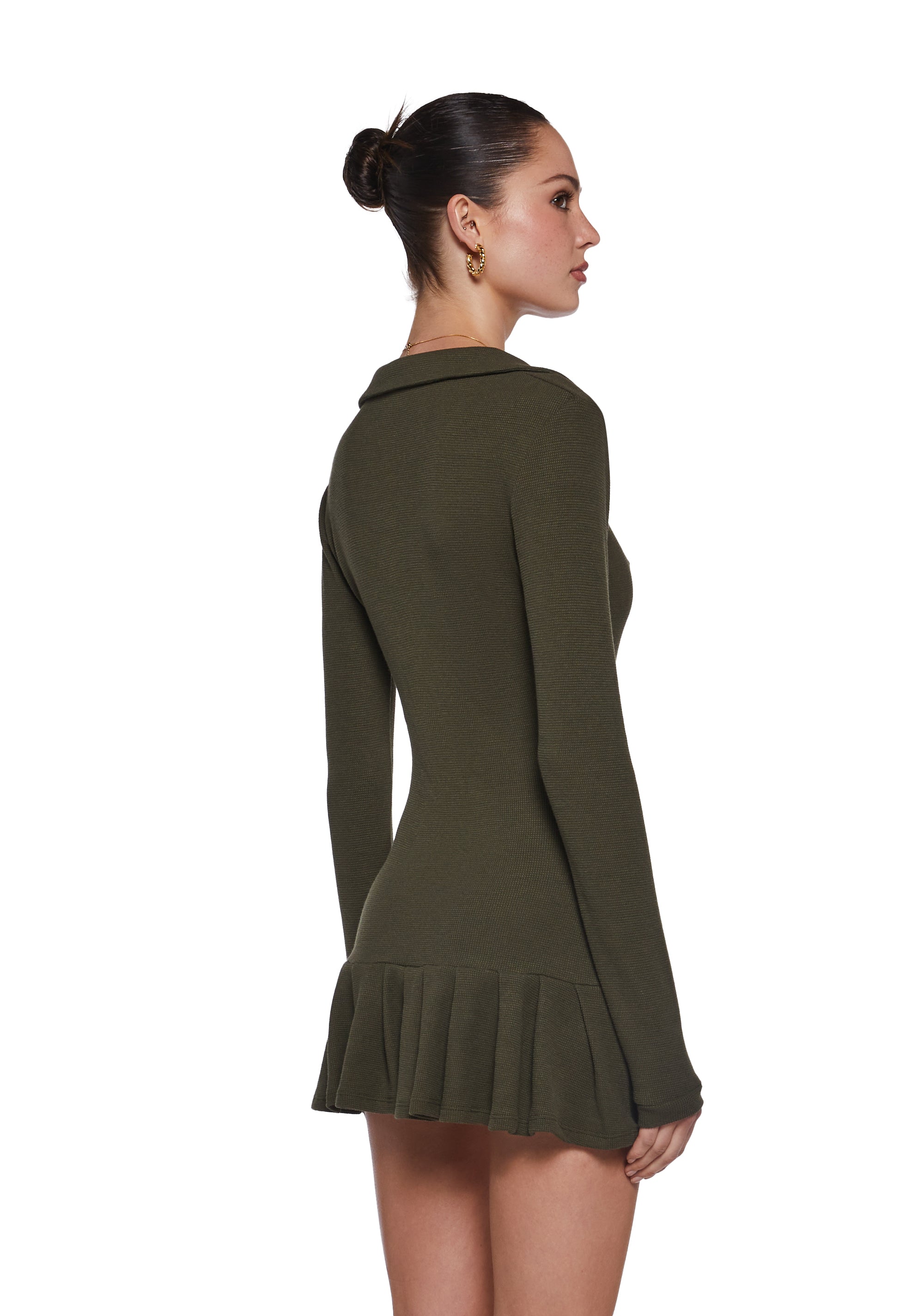 Class Dismissed Mini Dress - Green