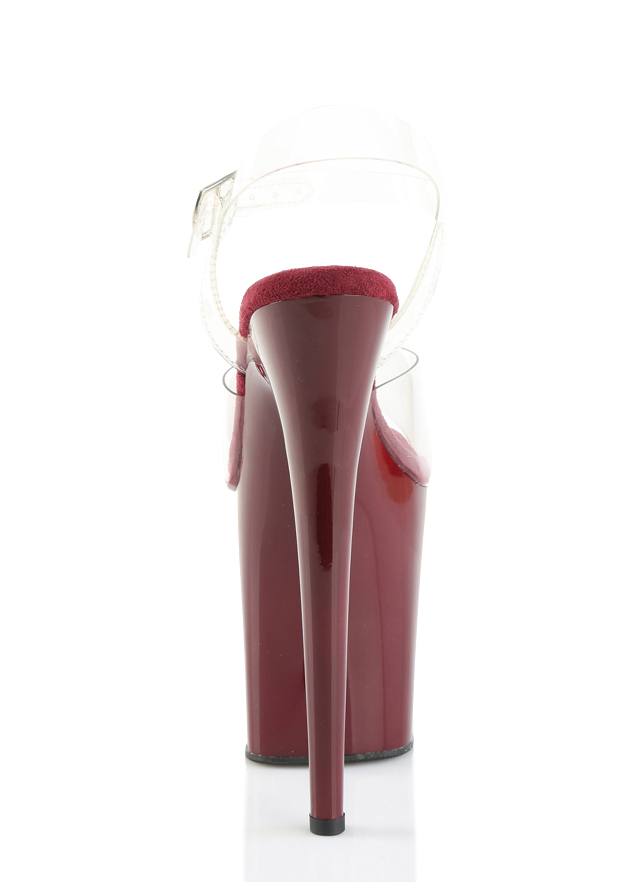 Flamingo-808 Platform Sandals - Burgundy