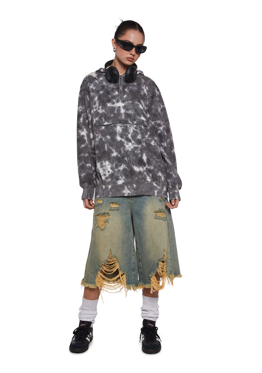 FYP Page Washed Oversized Hoodie - alternate