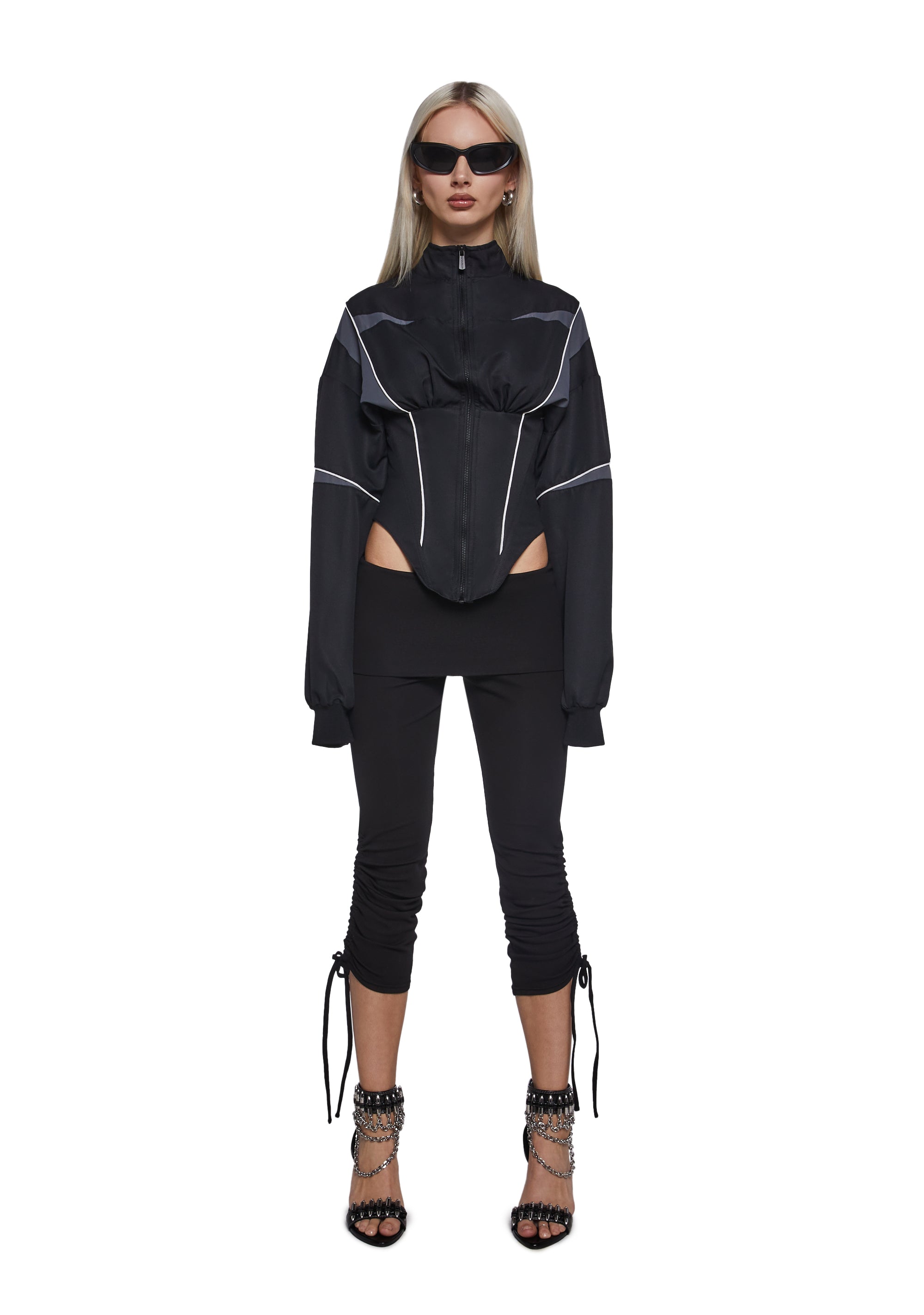 Tracksuit Corset Jacket