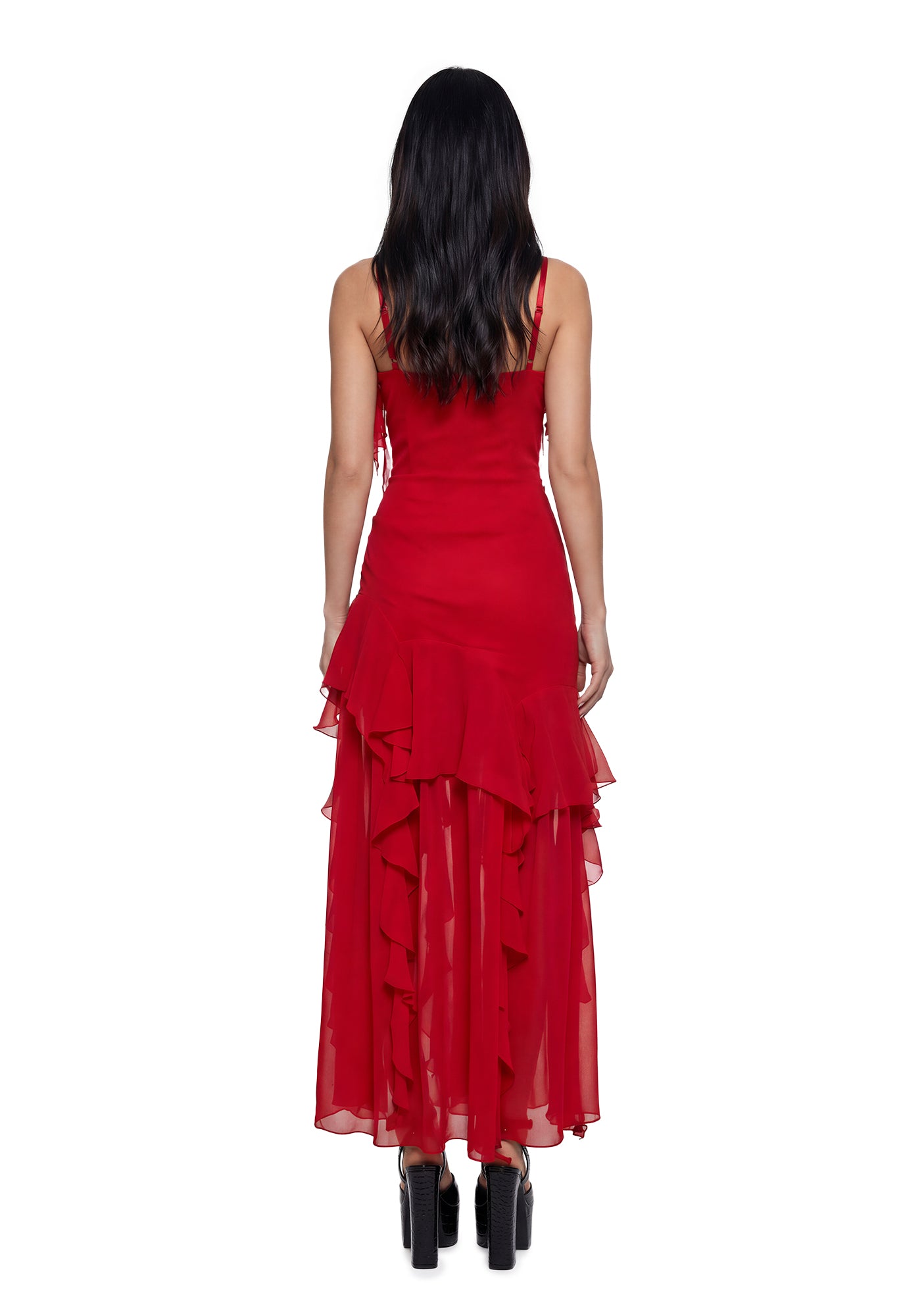 crawford maxi dress The Crawford Dress RED / XX-LARGE