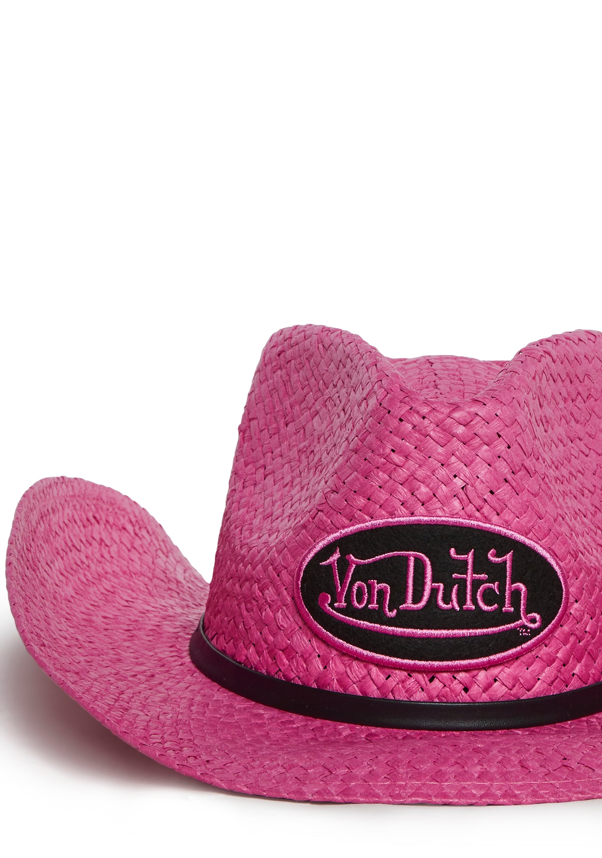 von dutch × dollskill カウボーイハット Dolls Kill x Von Dutch Cowboy Hat - Pink