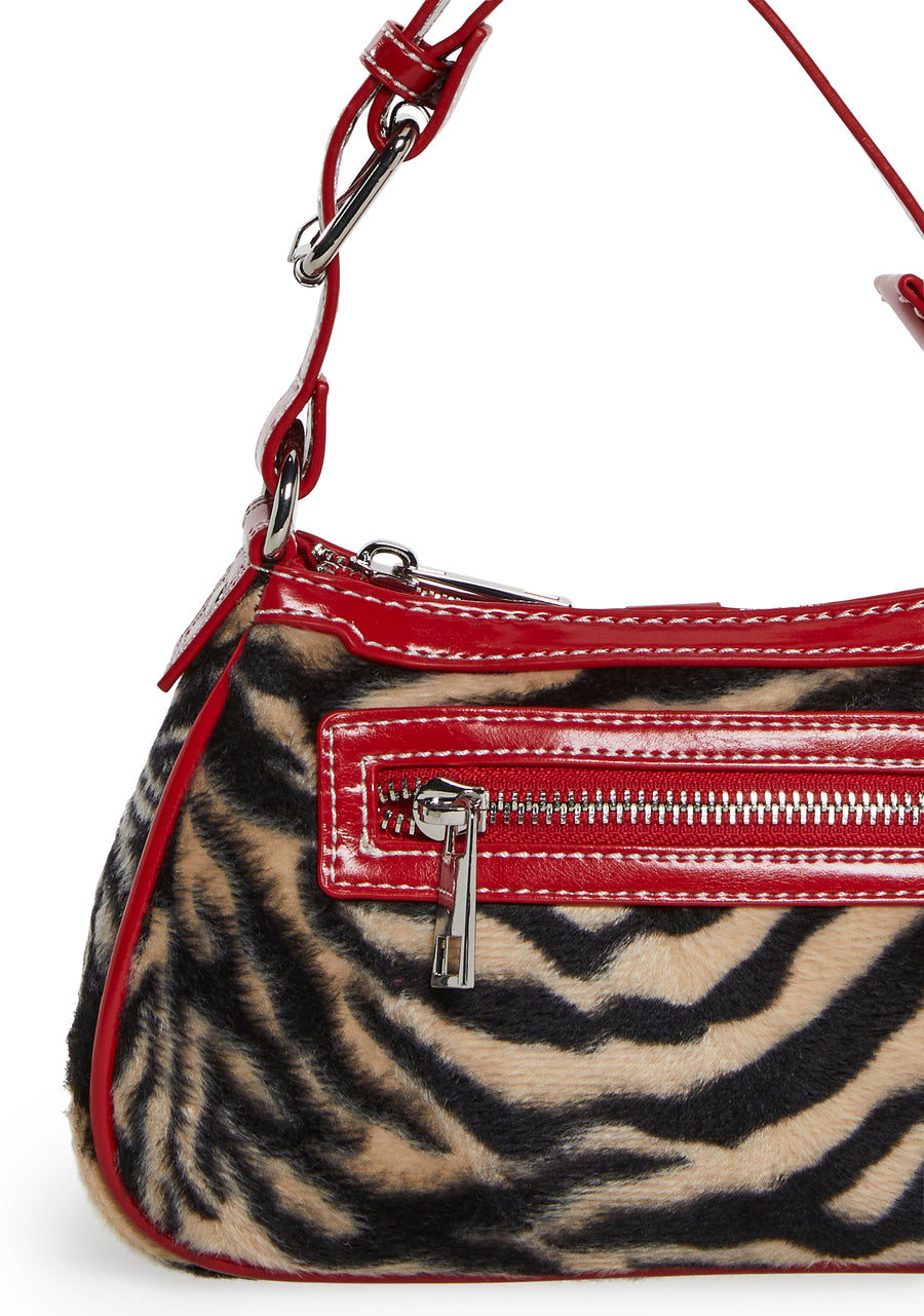 Zebra Mood Shoulder Bag - alternate