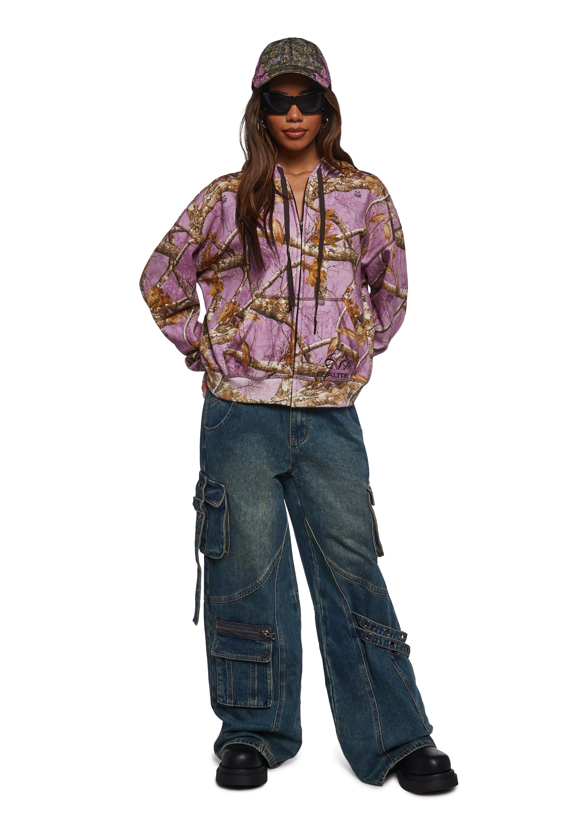 Oversized Camo Hoodie