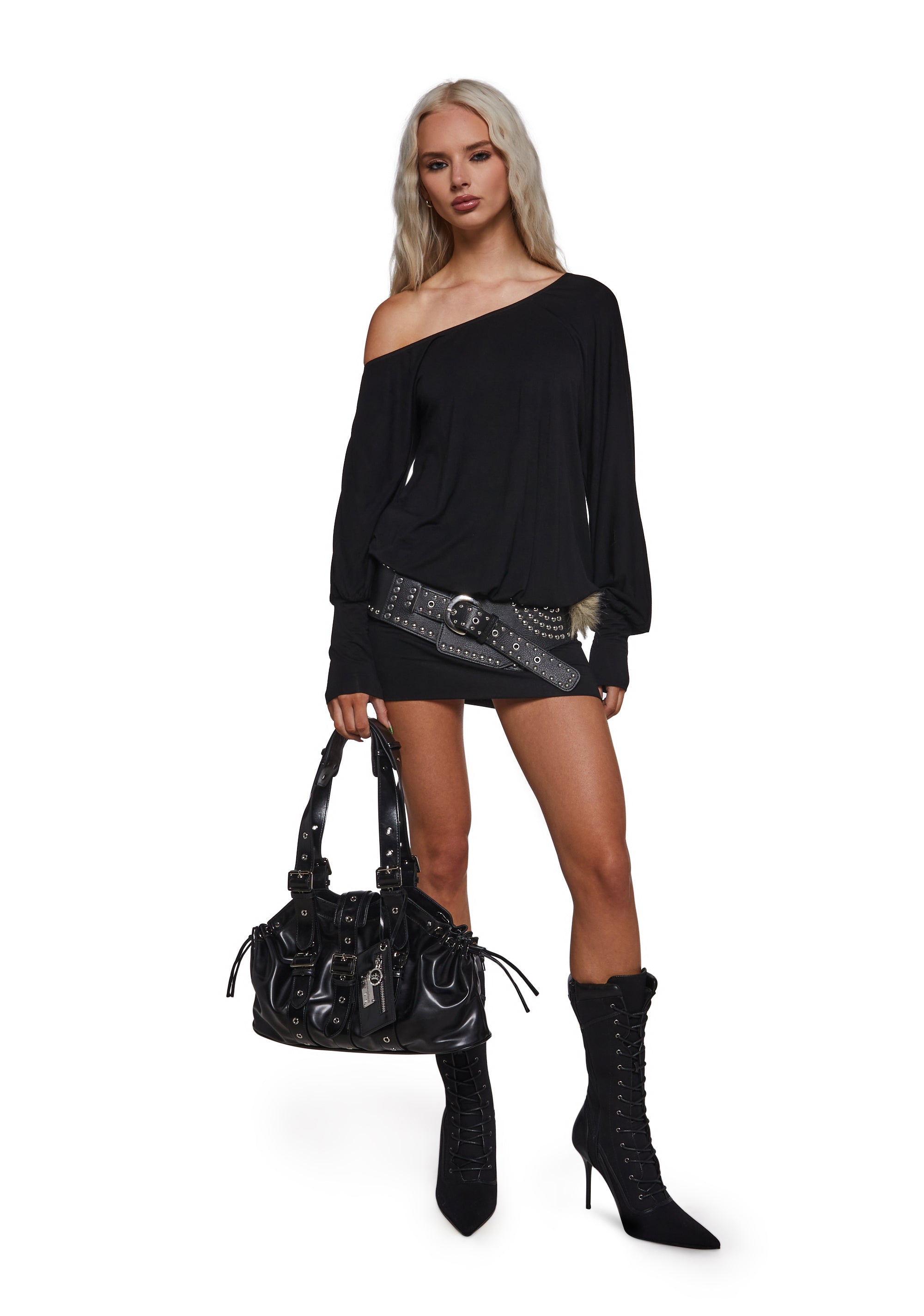 Milana Mini Dress - Black