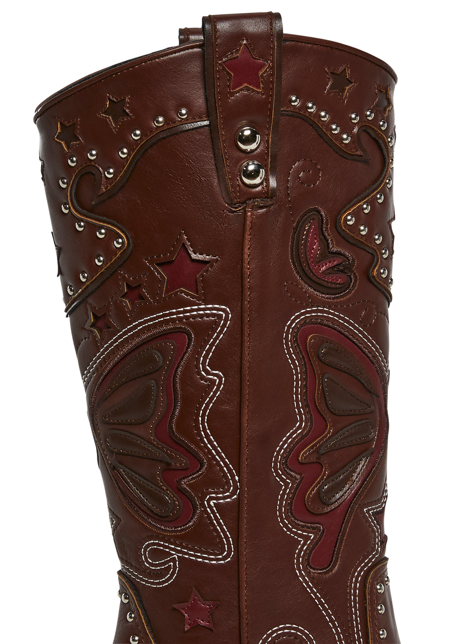 Butterfly Rodeo Western Boots - alternate