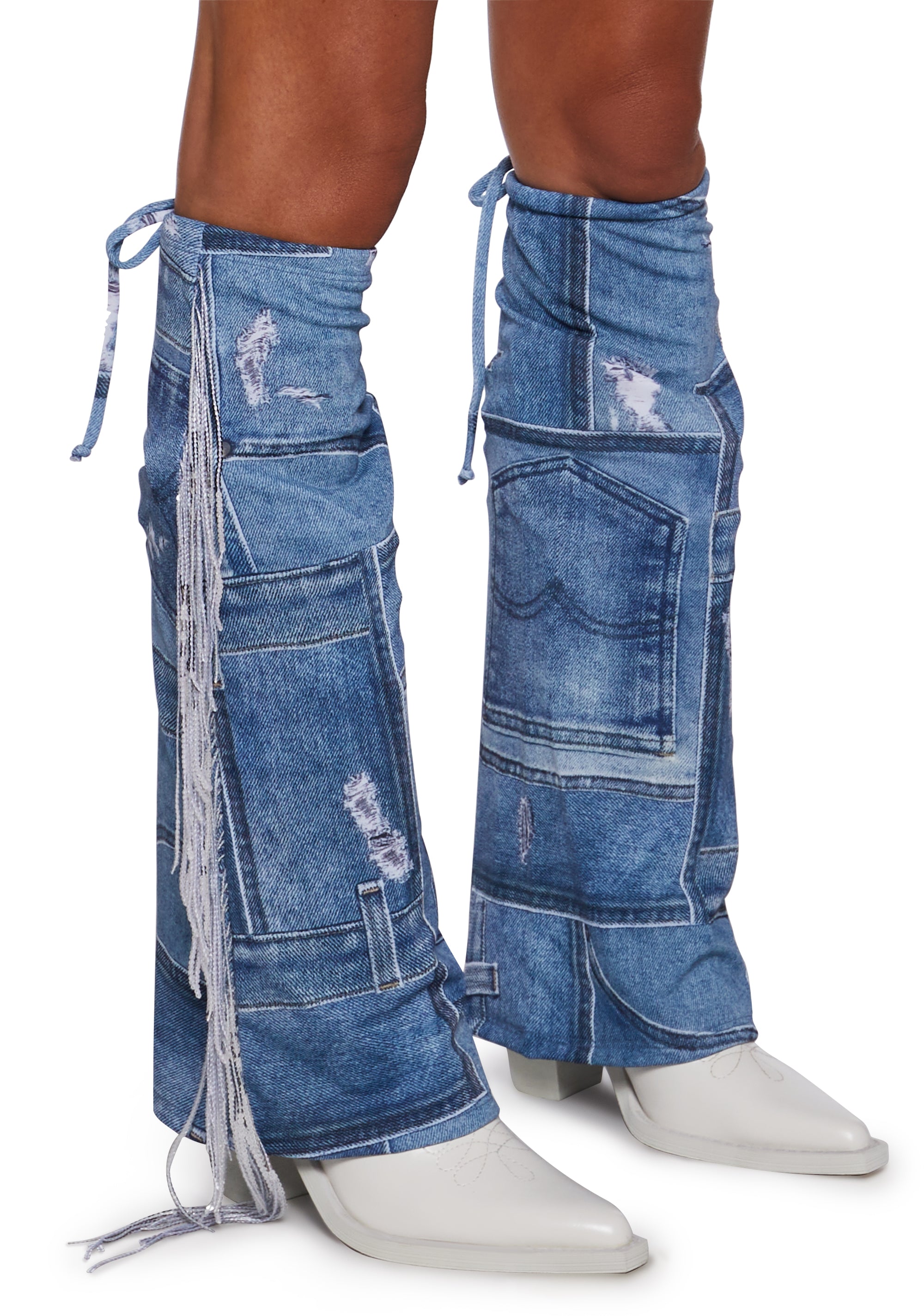 Denim Wrangler Cowgirl Costume