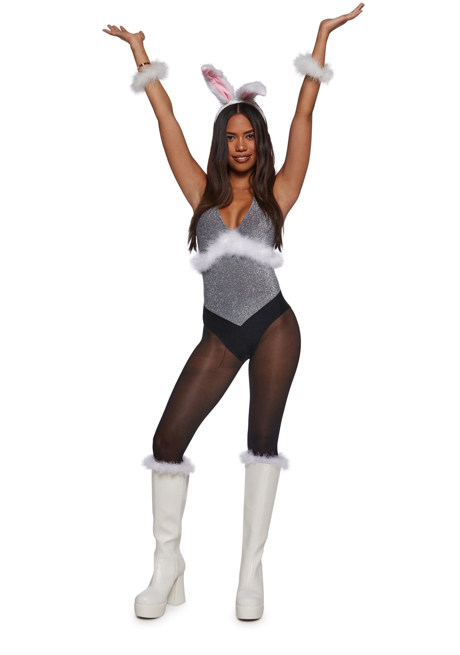 Mean Bunny Girl Costume - alternate
