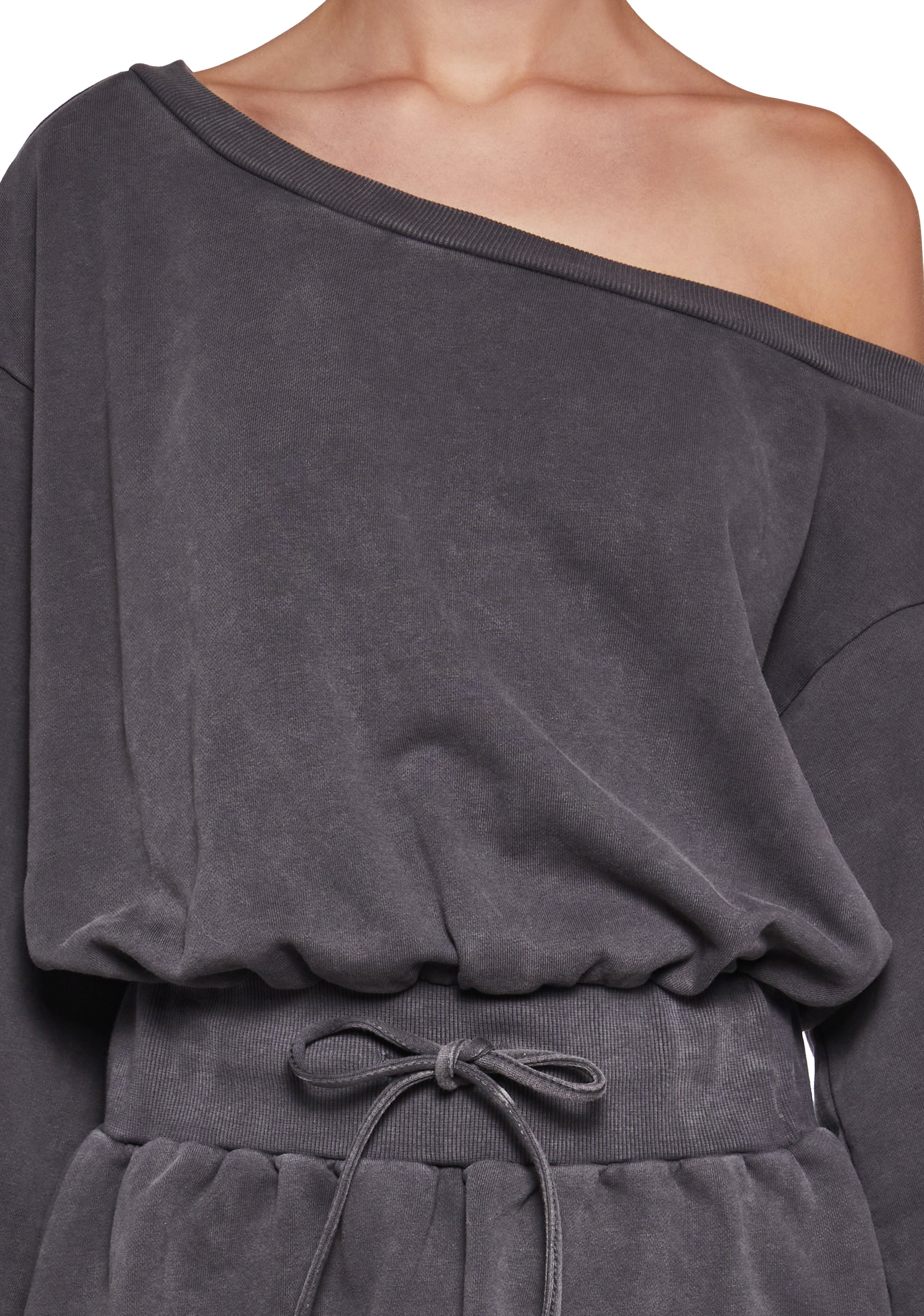 Fingers Crossed Sweatshirt Dress