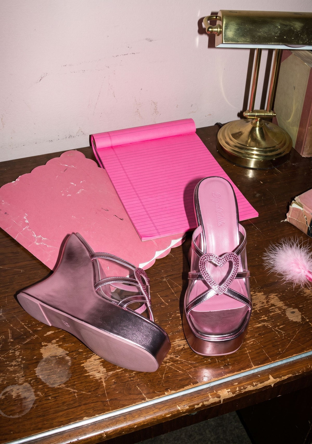 Walking The Line Platform Wedges