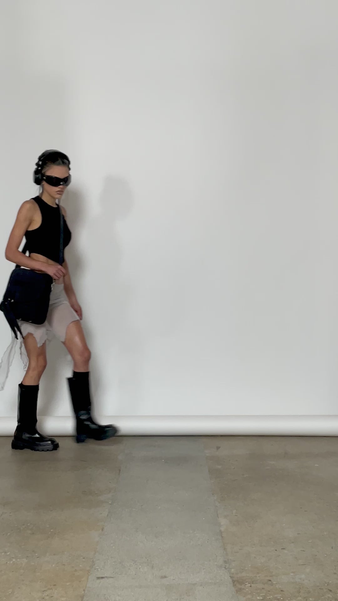 Charged Foldover Handkerchief Skirt