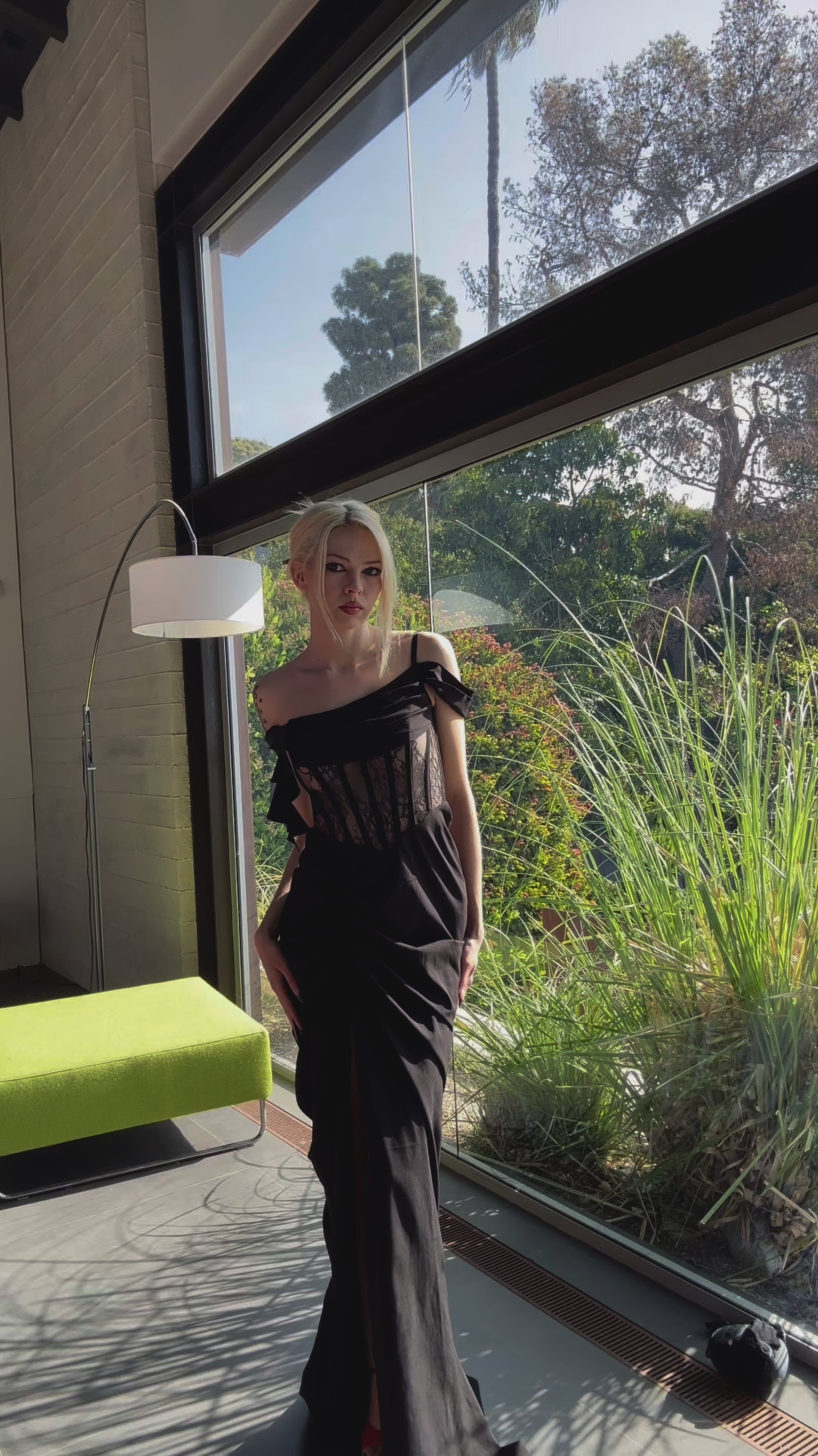 Iconic Goddess Corset Gown