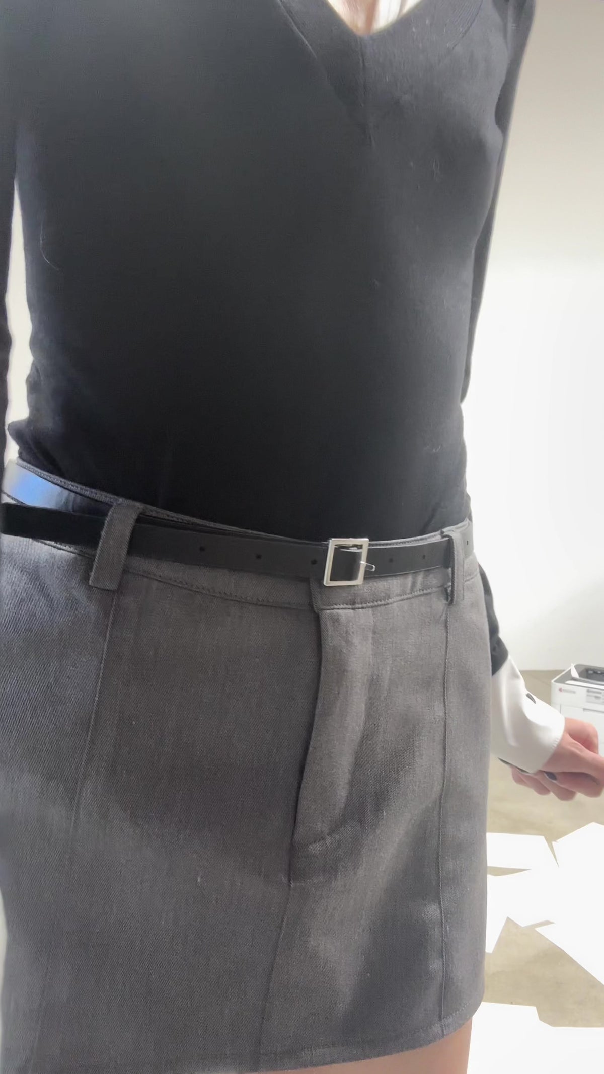 Meredith Suiting Mini Skirt