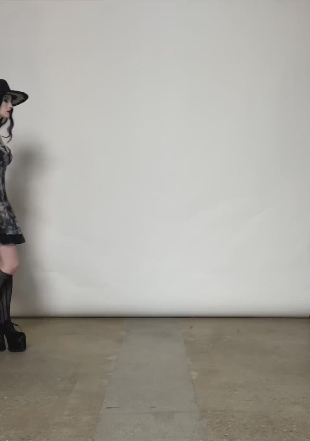 Afflicted Angel Mesh Dress