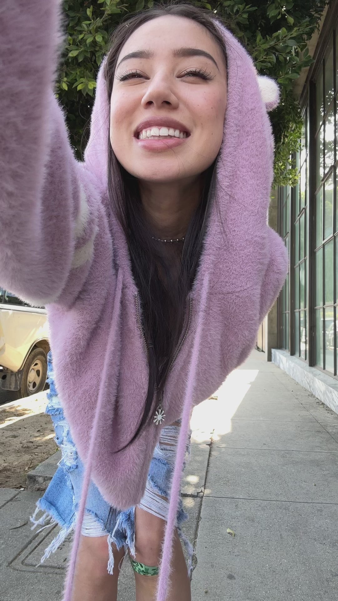 Bear Babe Cropped Sweater
