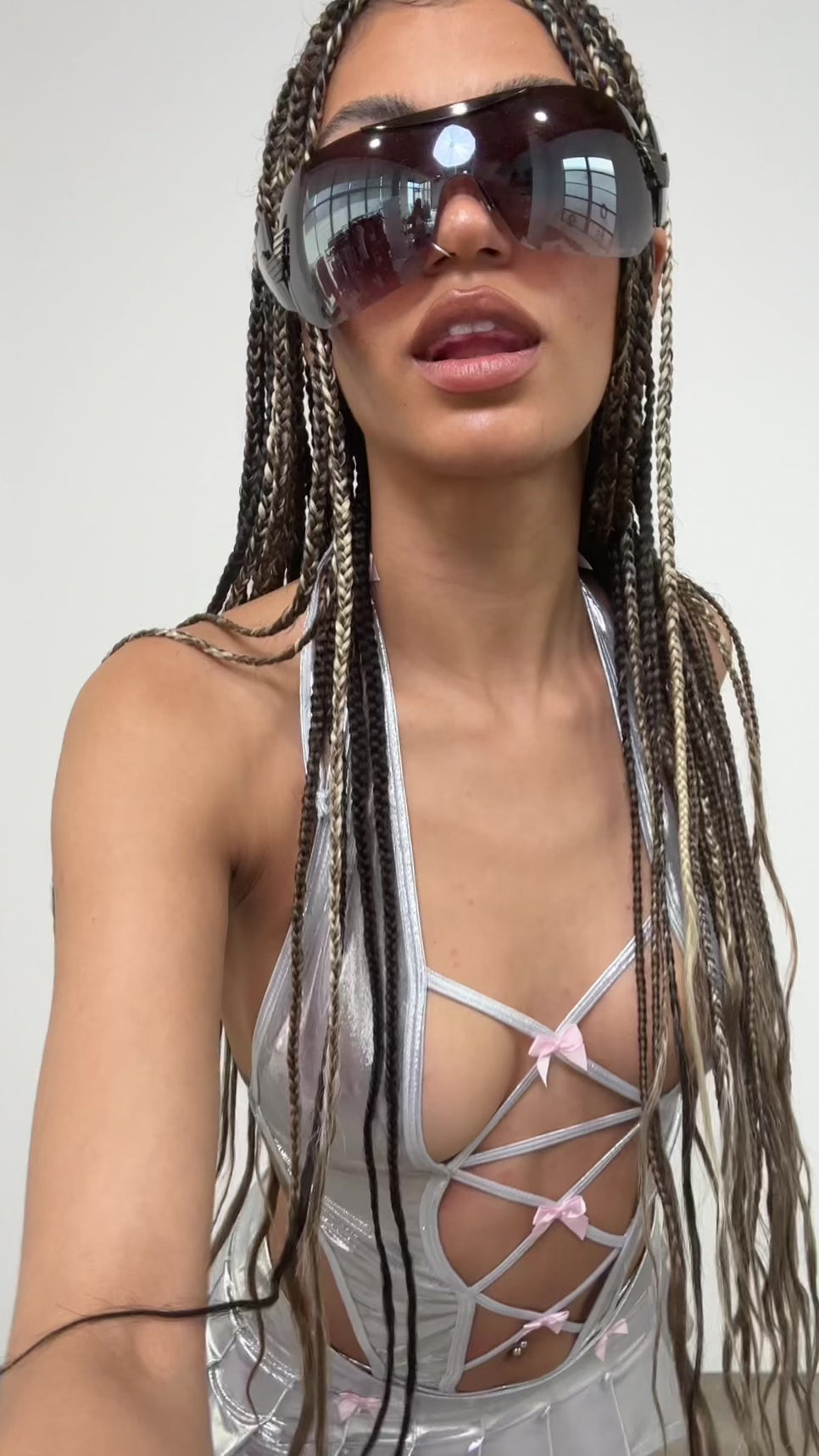 Kimora Lingerie Set - Metallic