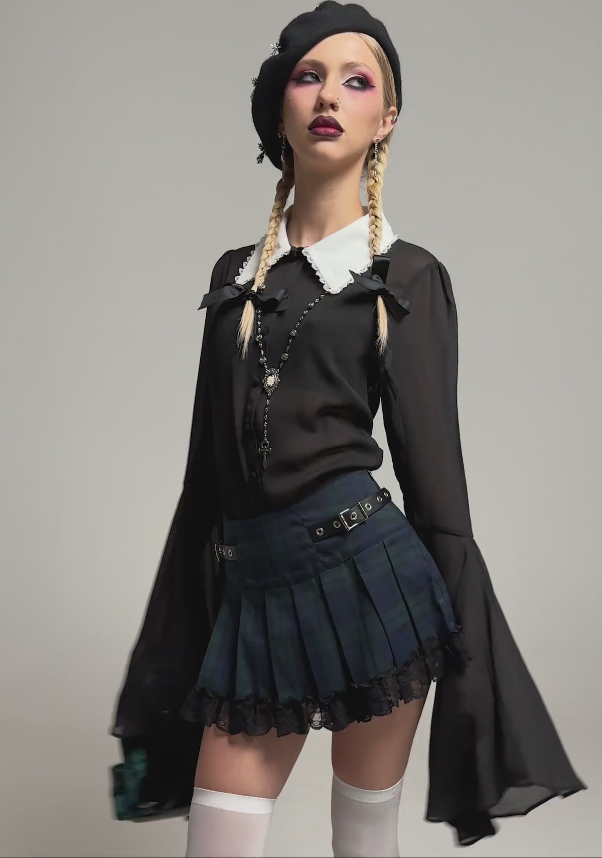 Midnight Study Mini Skirt