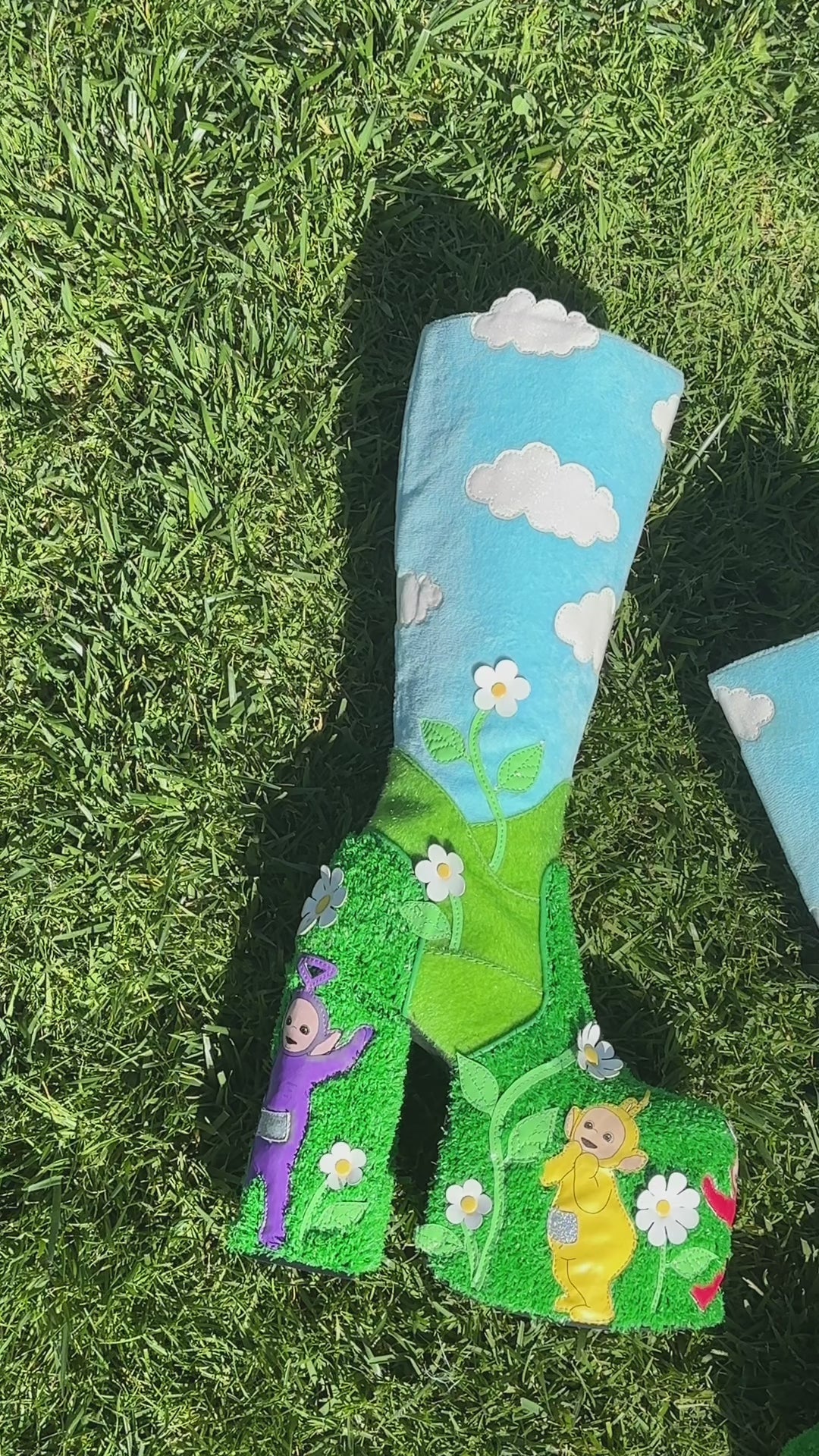 Hide And Seek Platform Boots