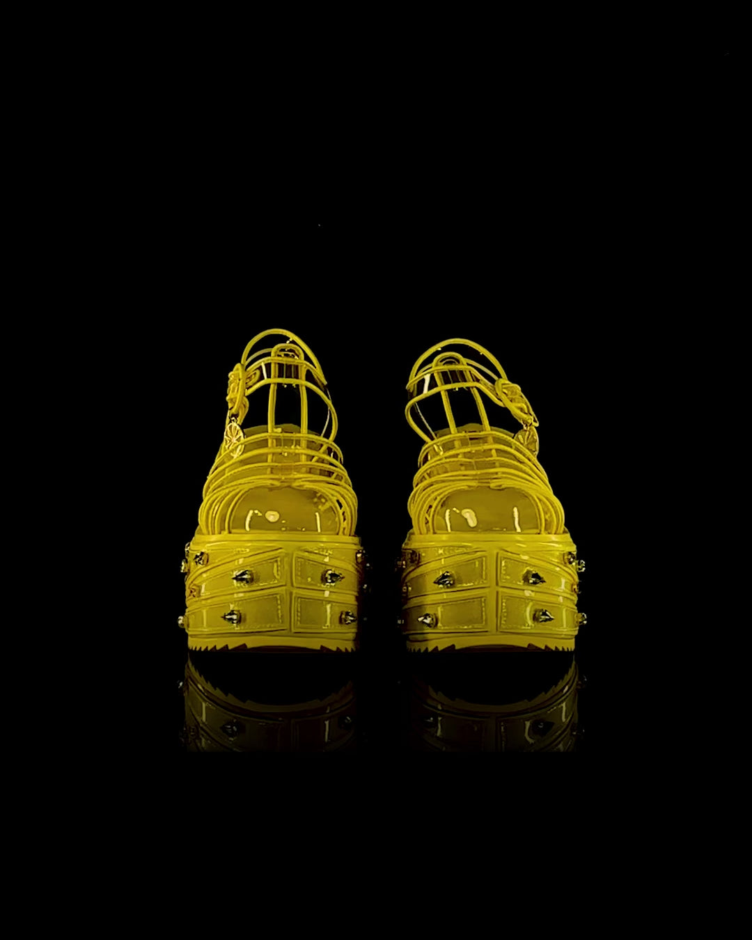 Lemon Wedge Sugar Rush Jelly Sandals