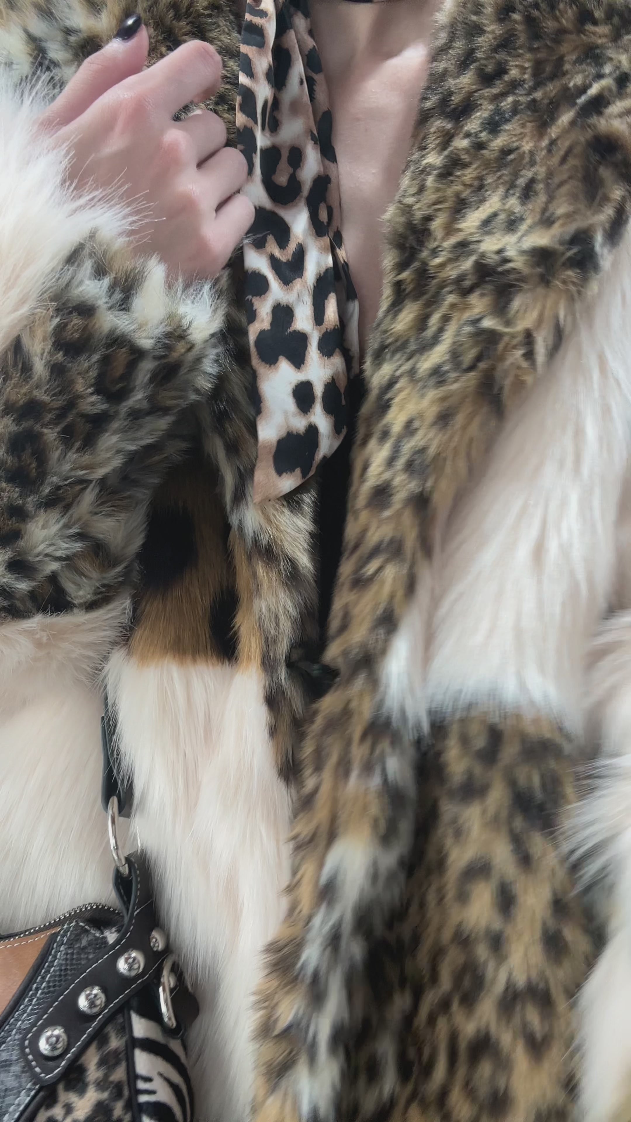 Buy Supreme x MM6 Maison Margiela Patchwork Faux Fur Coat