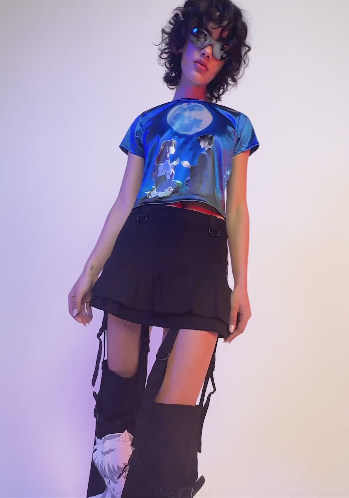 Nothing Gained Skirt & Leg Warmers Set