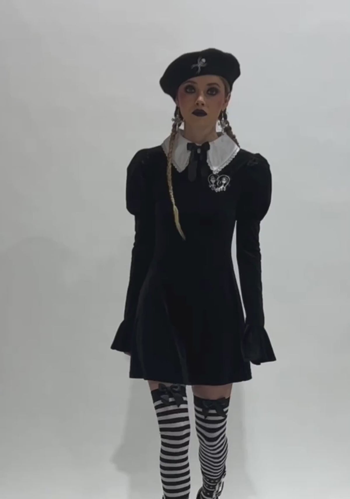 Ice Heart Mini Dress