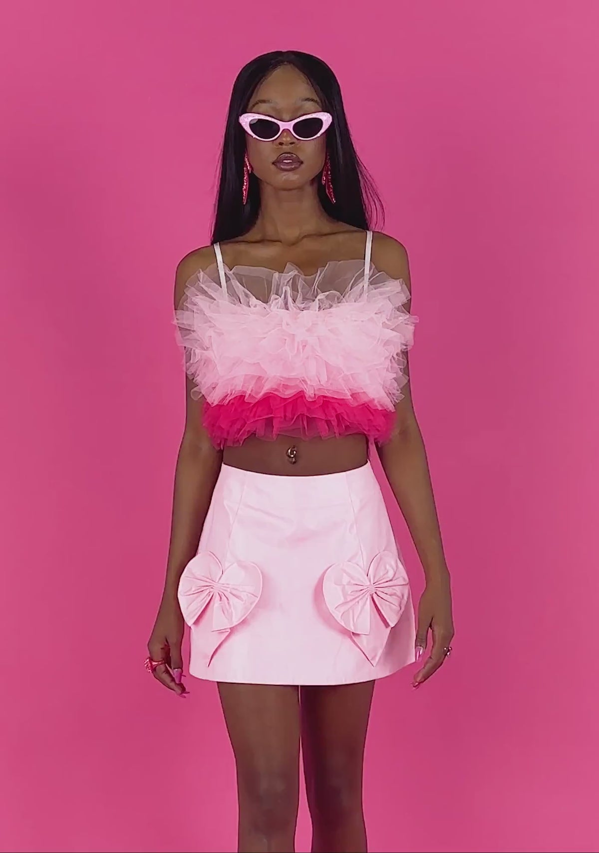 Jam N' Glam Tulle Top