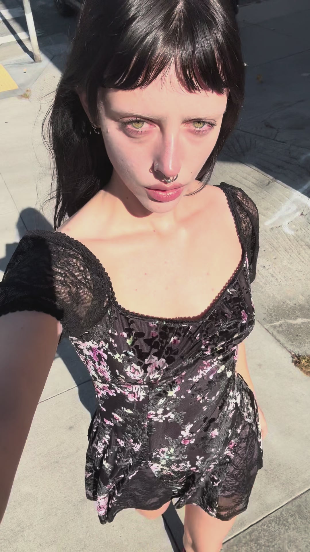 Defiant Love Mini Dress - Purple