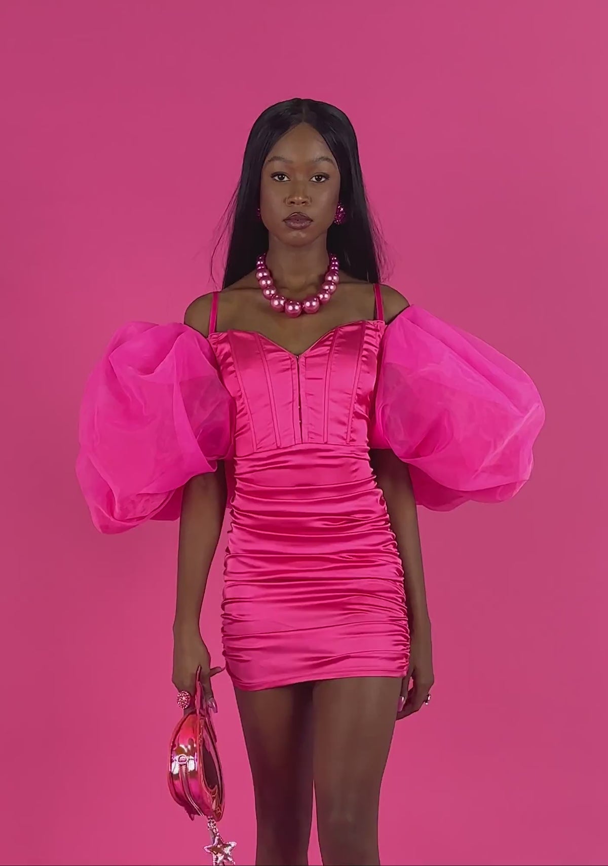Life-Sized Doll Mini Dress