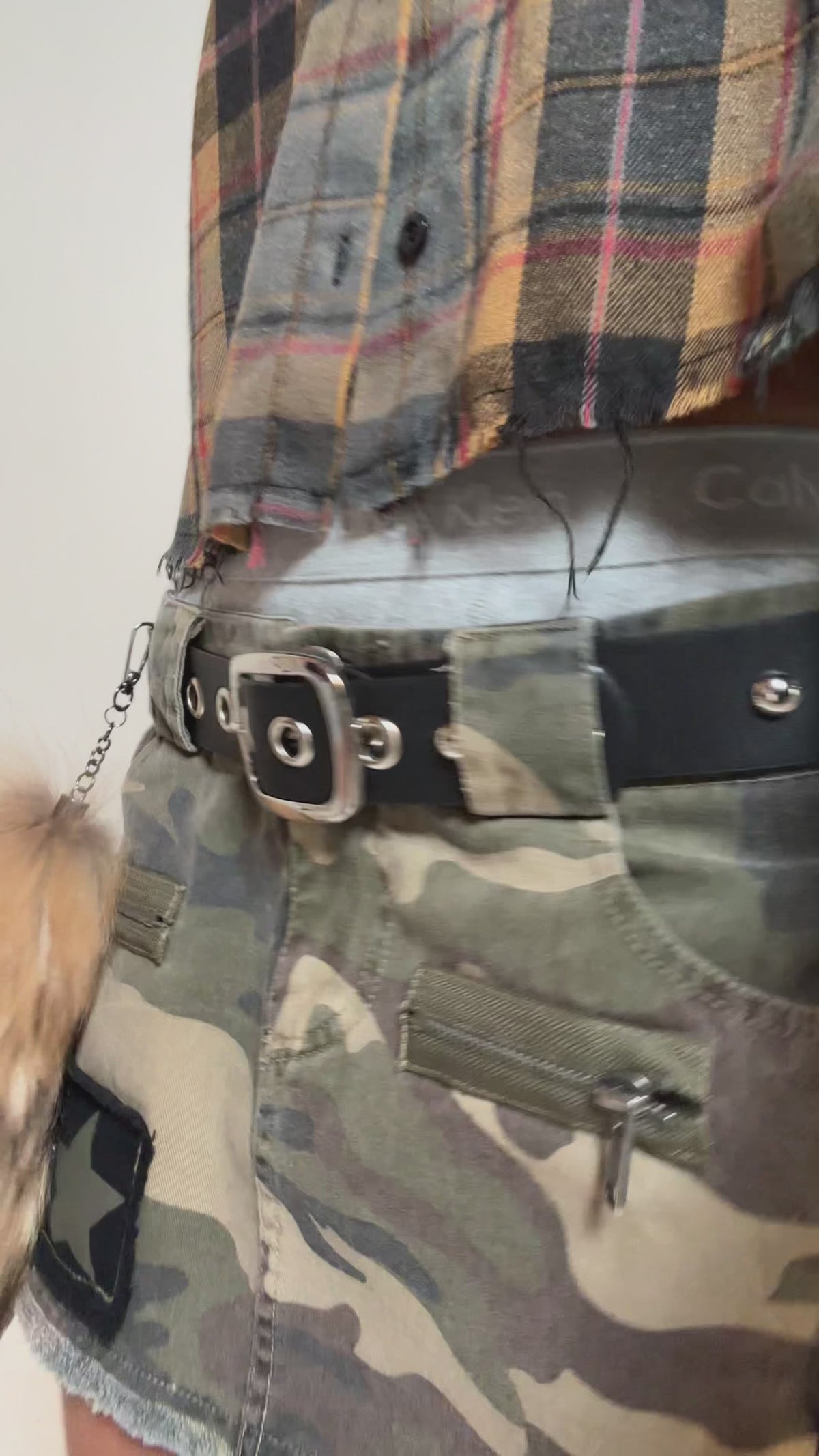 Not A Phase Cargo Mini Skirt