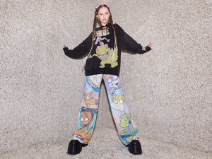 Dolls Kill X Garfield Sublimated Rug - Orange