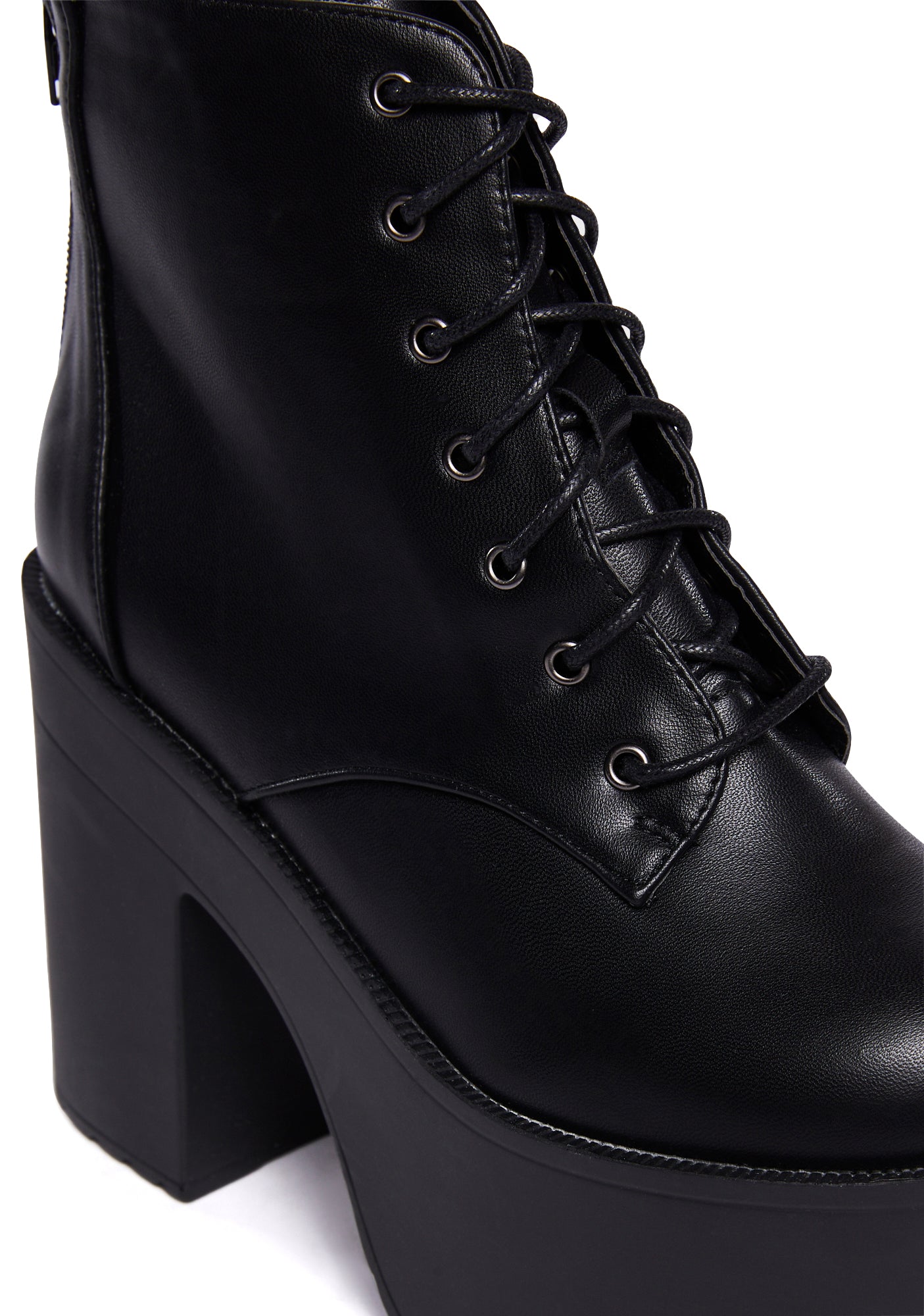Tough attitude platform booties top