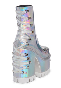 Lucid Dreams Corset Boots