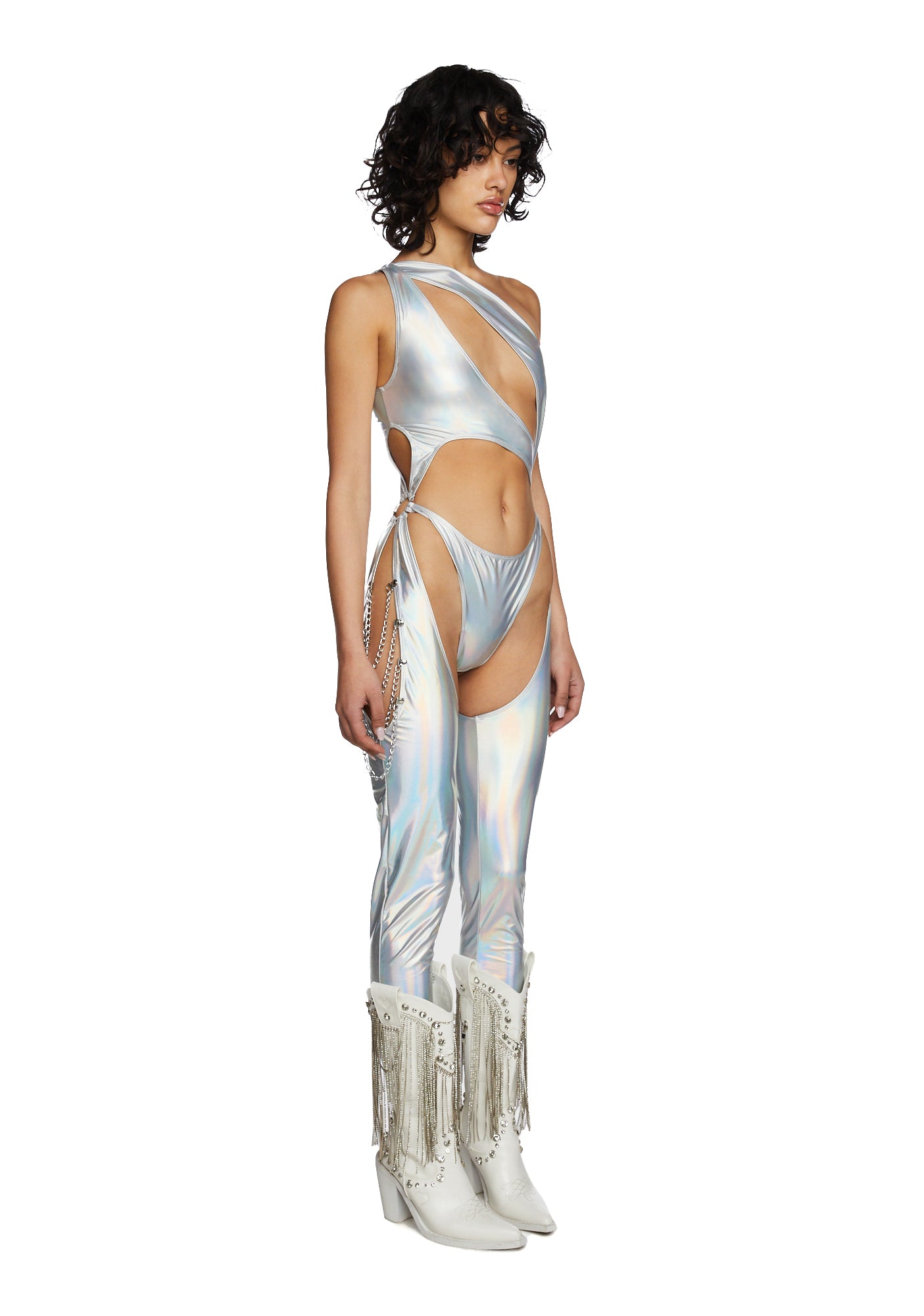 Prism Moonwalk Cut-Out Catsuit