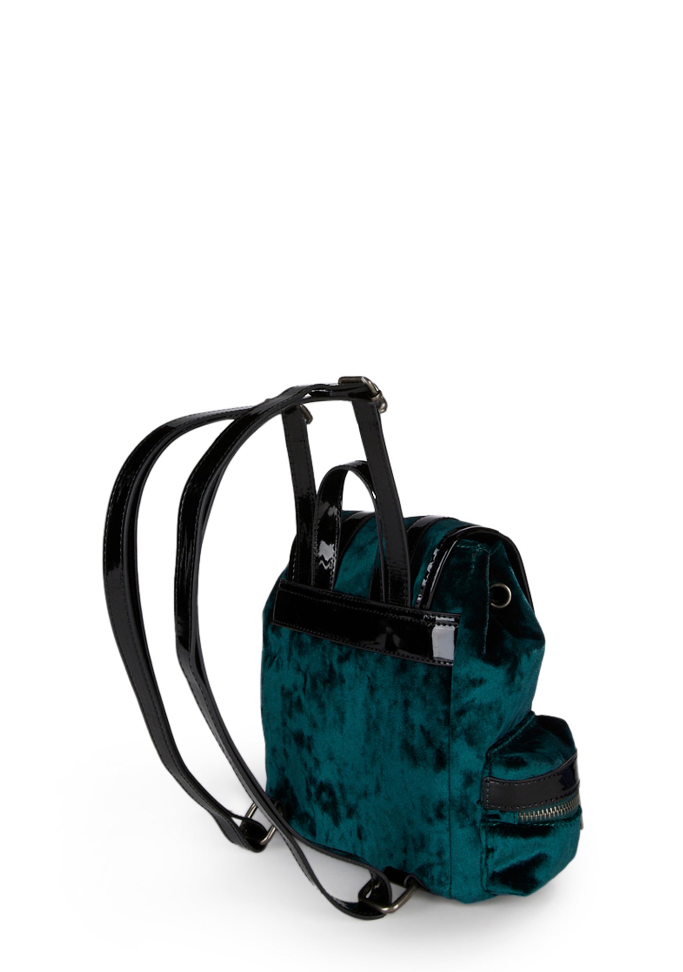 crushed velvet mini backpack Stirring The Brew Mini Backpack
