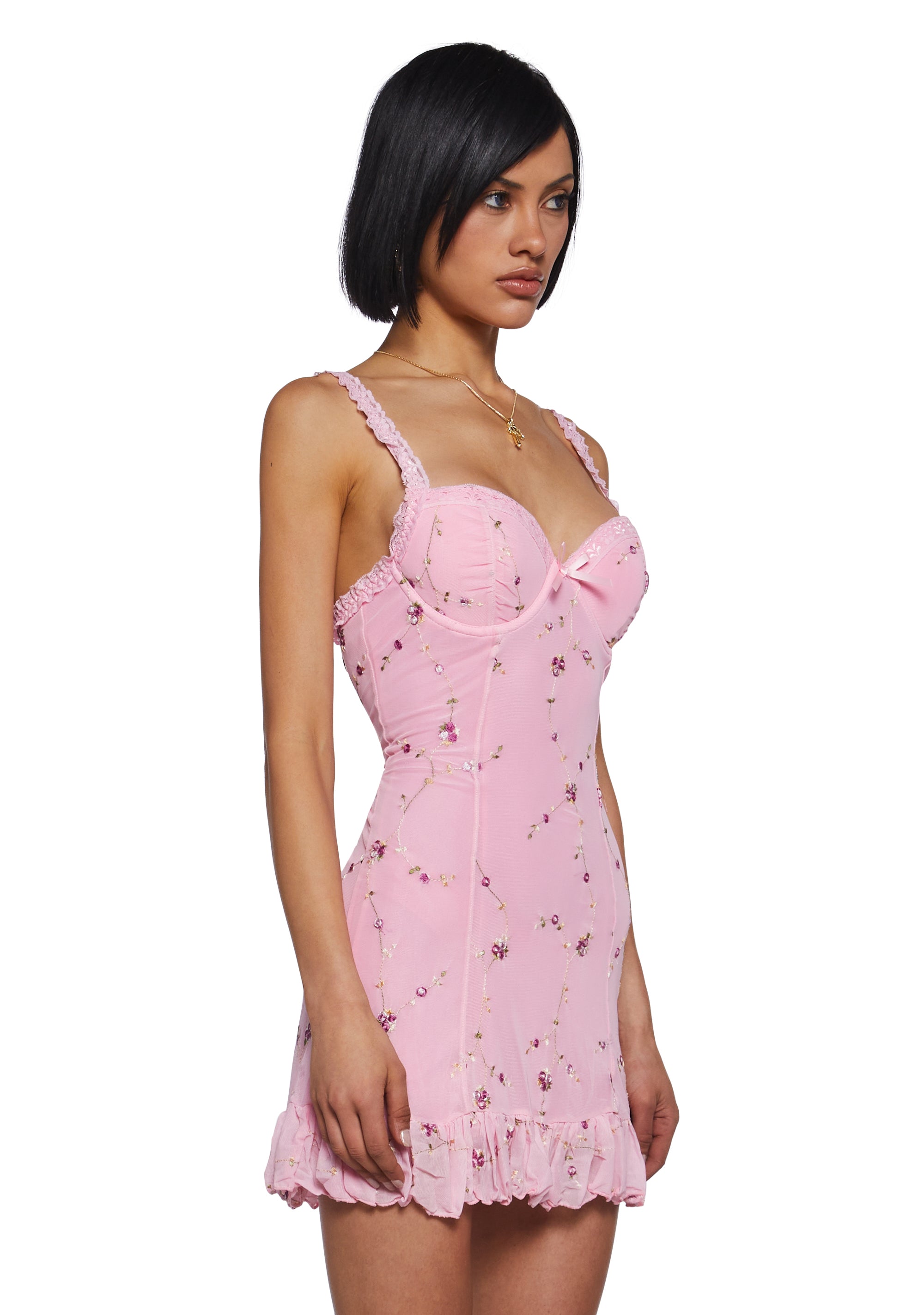 I'm Baby Mini Slip Dress