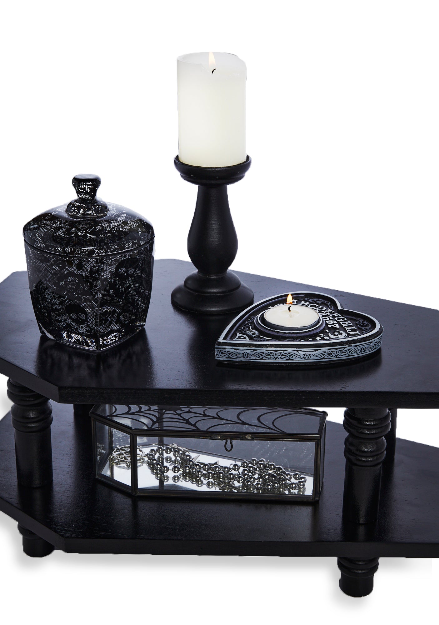 Dolls Home Coffin Double Decker Coffee Table - Black – Dolls Dolls Home Coffin Double Decker Coffee Table - Black – Dolls