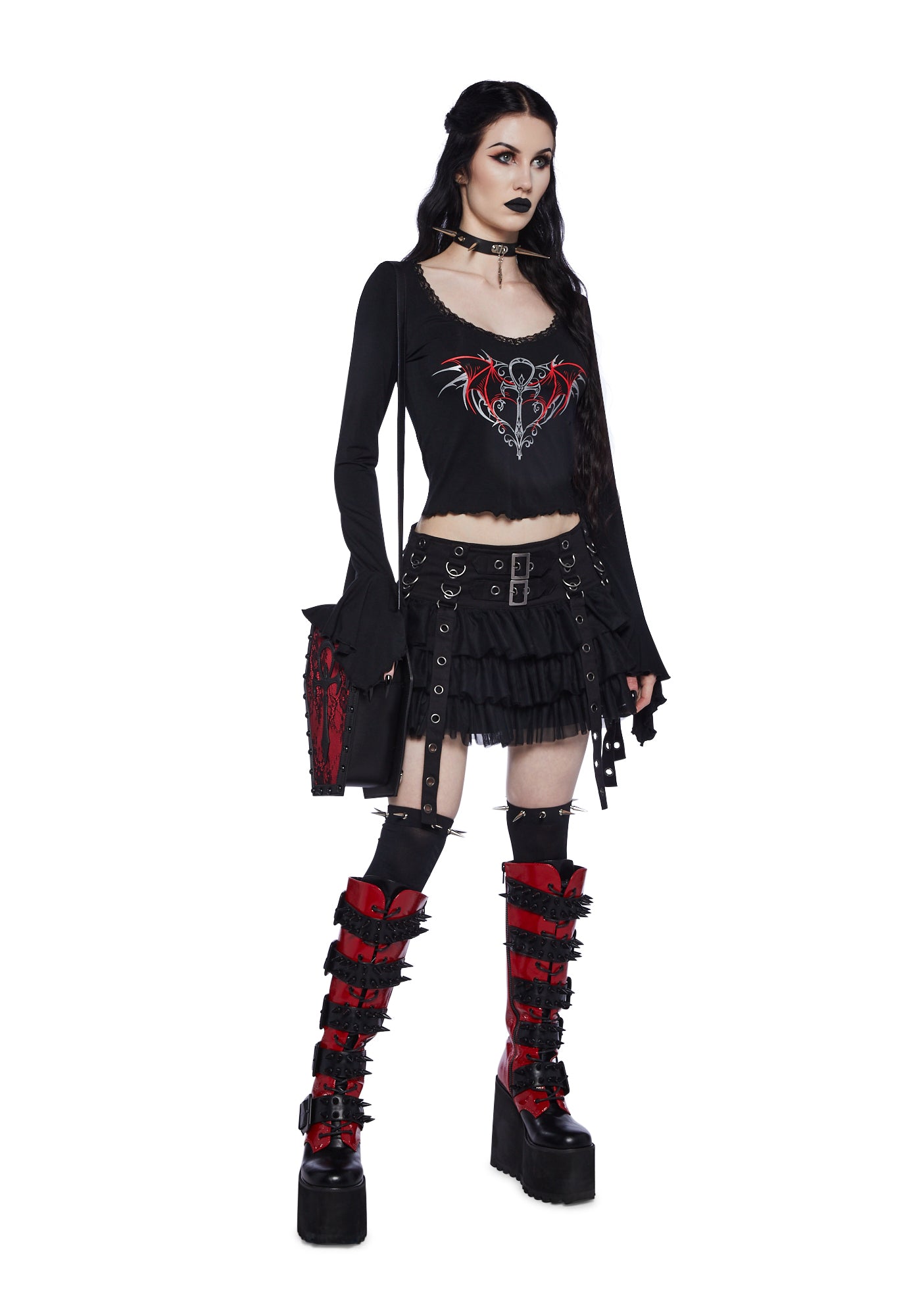 HYDE着 CLOWN DOLMAN SLEEVE TEE HYDE着 CLOWN DOLMAN SLEEVE TEE HYDE着 CLOWN DOLMAN SLEEVE