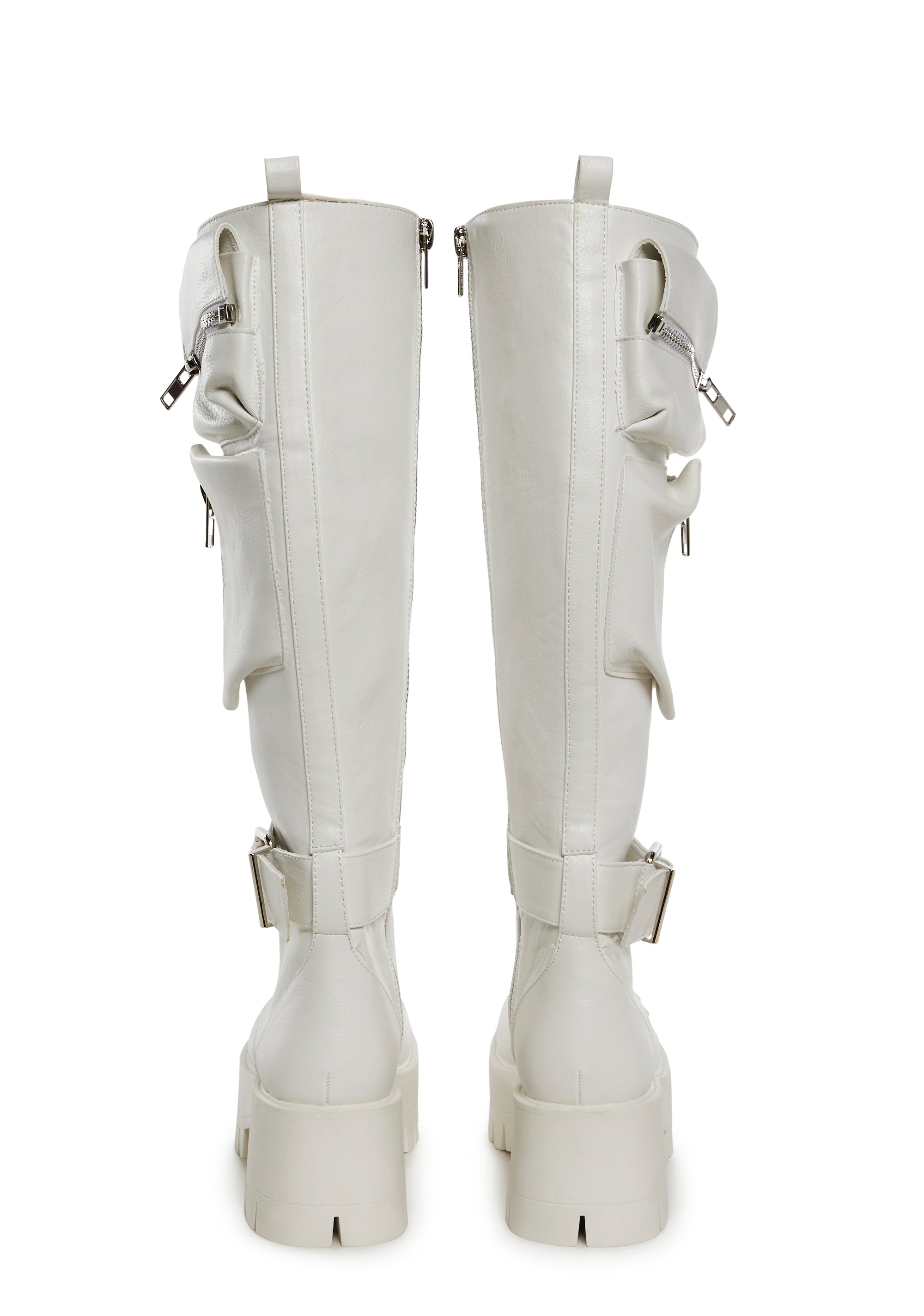 Obsidian Pocket Combat Boots